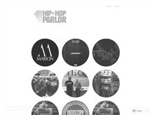 Tablet Screenshot of hiphopparlor.com